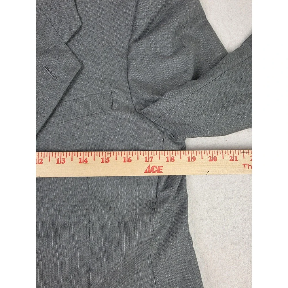 Christian Dior Monsieur 2 Piece Grey Suit Blazer Pants Mens Size Large